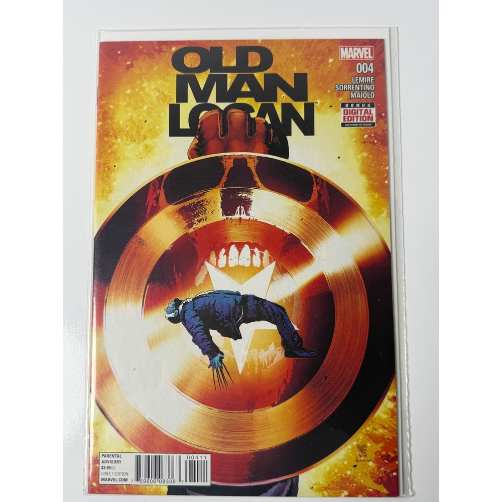 Old Man Logan 4 Marvel 2016 Jeff Lemire Andrea Sorrentino Wolverine Comic